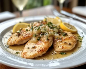 Spring Dinner Party Chicken Piccata