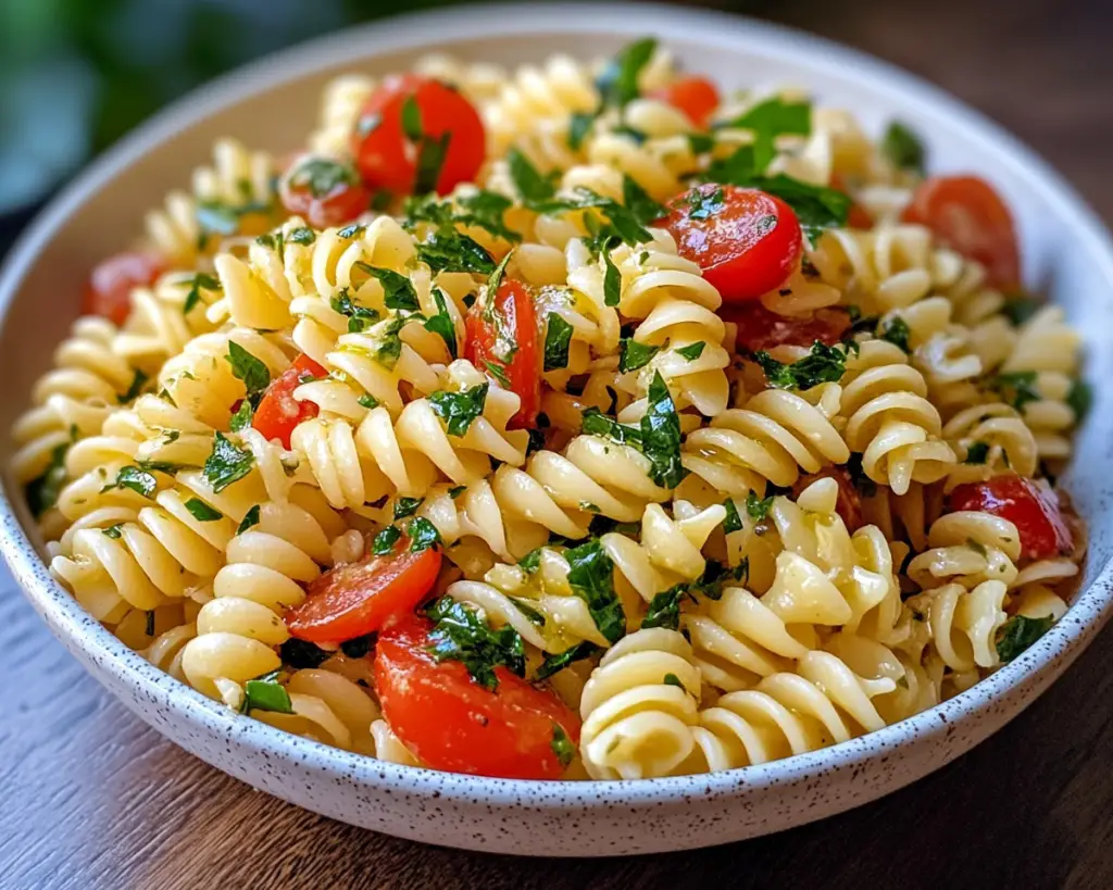 Pasta Salad with Olive Oil and Garlic