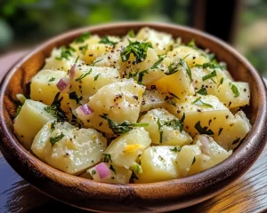 Summer Side Dishes: Potato Salad with Lemon Dressing