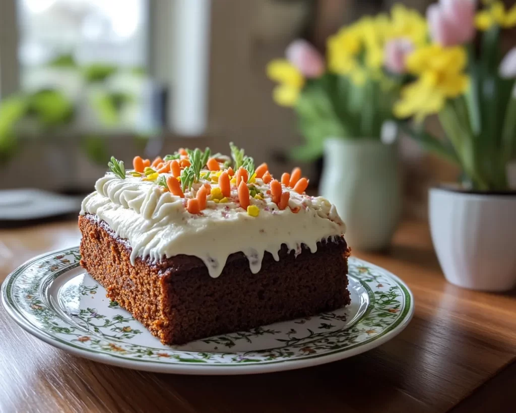 Spring Cake: Carrot Cake Loaf (Moist + Easy)