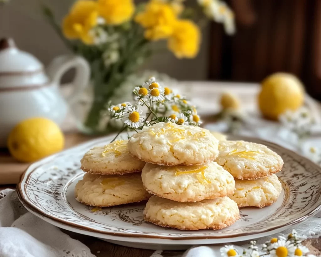 Spring Baking: Lemon Cake Mix Cookies