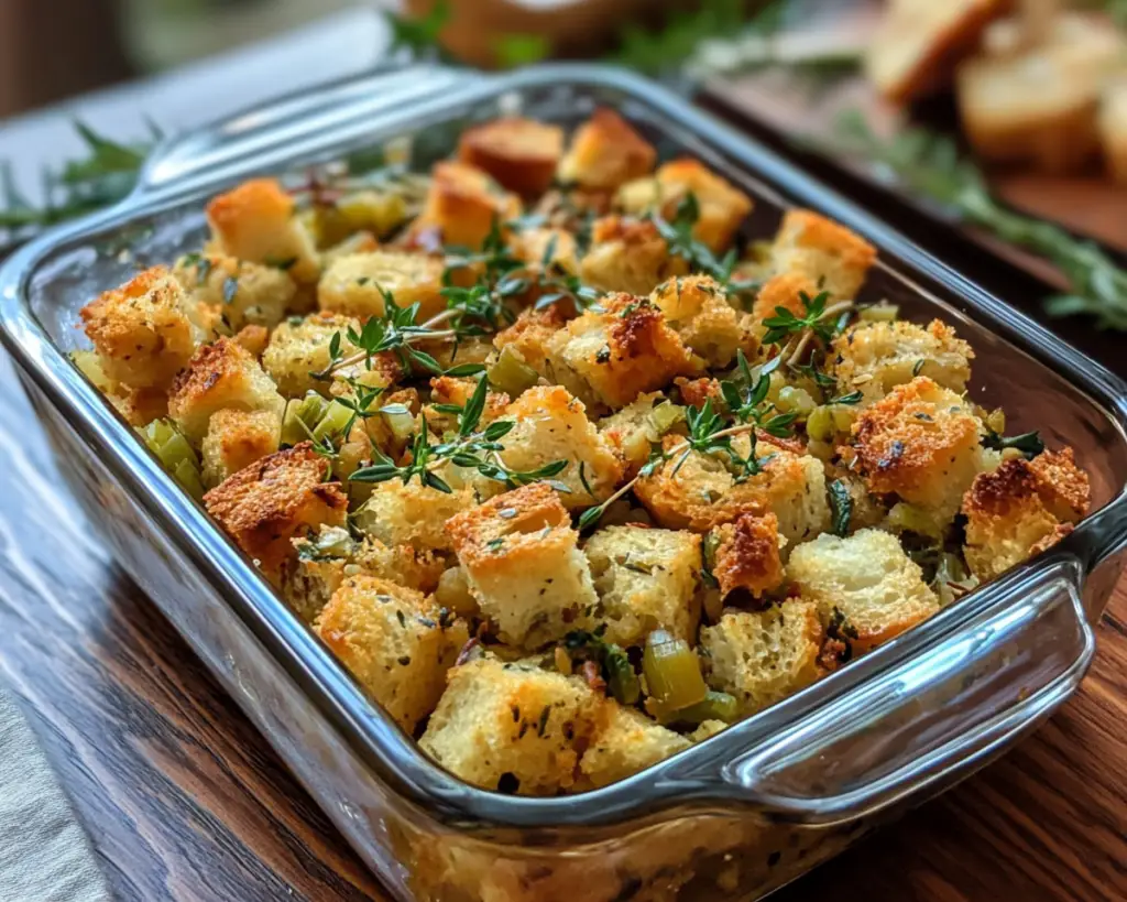 The Best Vegan Stuffing (Easy Holiday Side Dish)