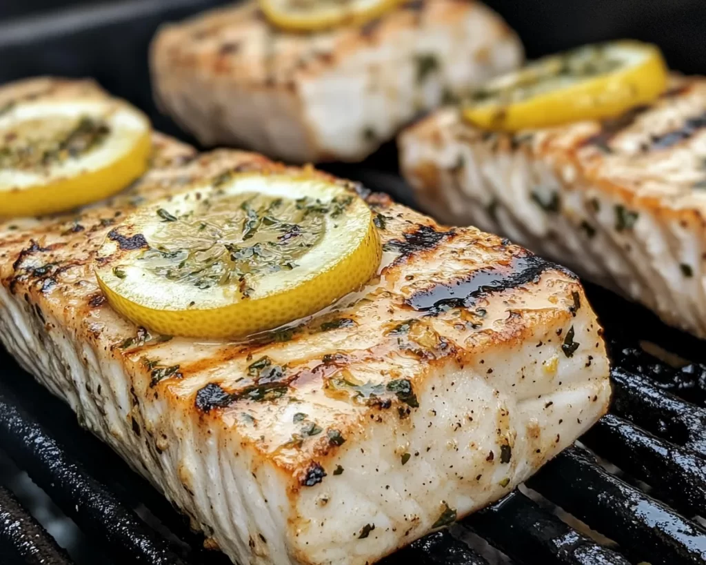Grilling Recipes: Lemon Herb Grilled Swordfish in 20 Minutes
