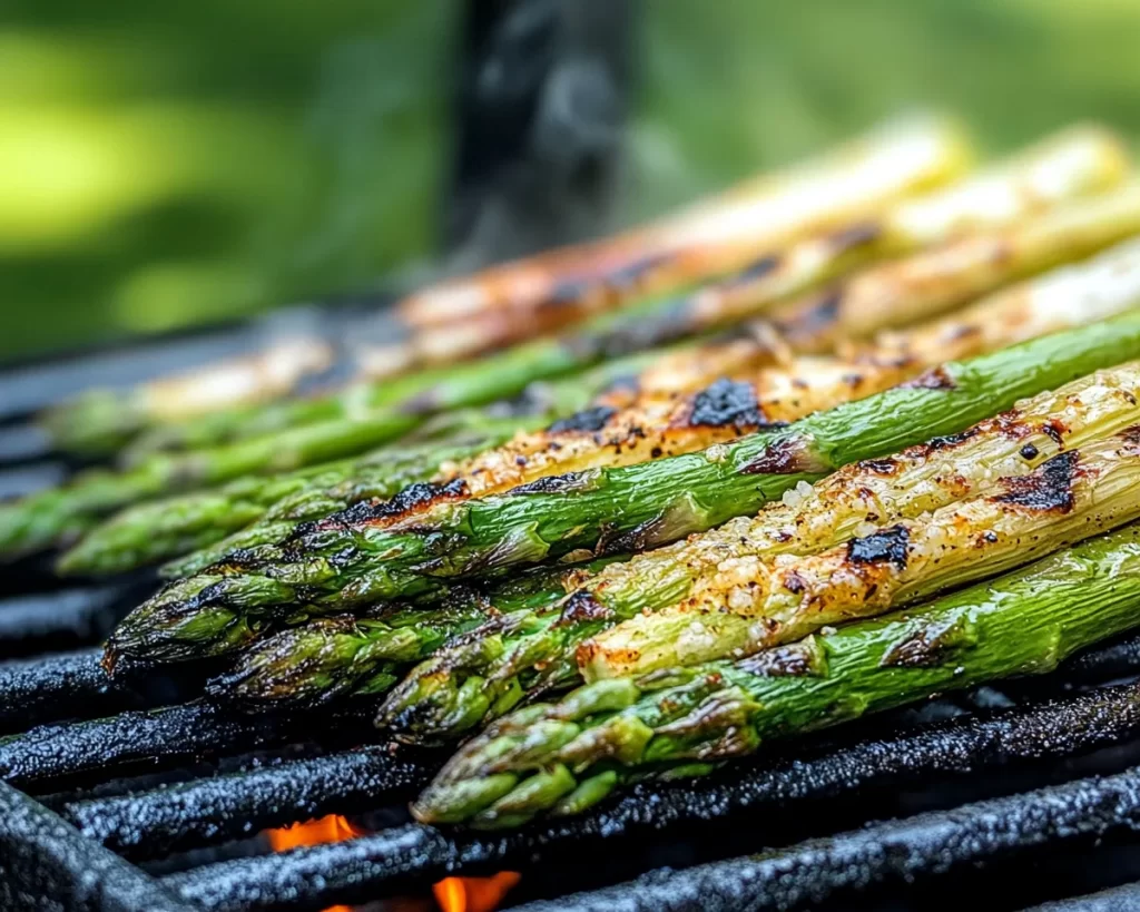Grilling Recipes: Grilled Asparagus With Balsamic and Parmesan in 15 Minutes