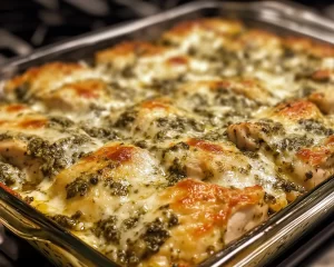 Easy Dinner Recipes for Family: Creamy Pesto Chicken Bake in 30 Minutes