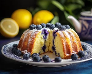 Spring Baking: Blueberry Lemon Pound Cake in 7 Steps