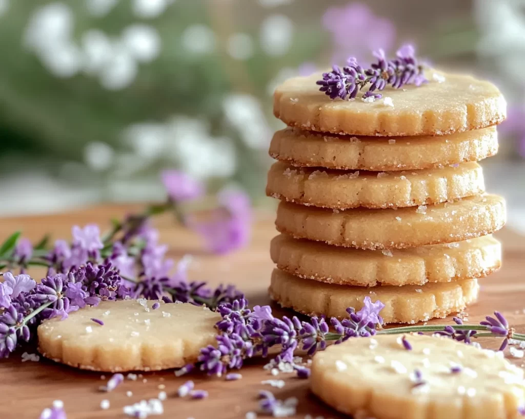 Spring Baking: Honey Lavender Shortbread Cookies in 25 Minutes