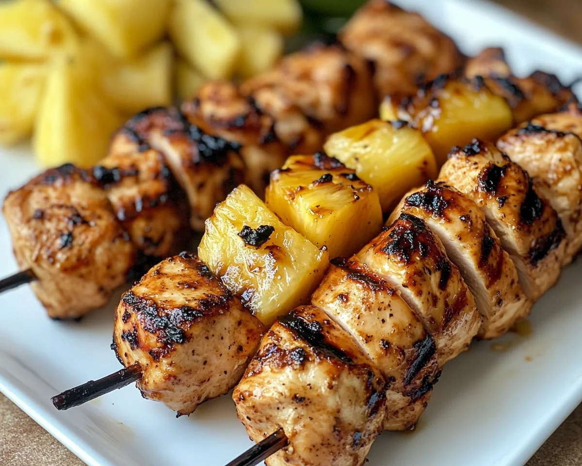 Summer Dinner Ideas: Grilled Pineapple Chicken in 20 Minutes
