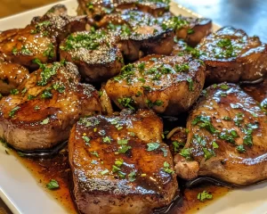 Easy Summer Dinners: One Pan Honey Garlic Pork Chops in 25 Minutes