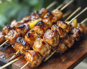 Summer Dinner Ideas: Teriyaki Chicken Skewers in 15 Minutes