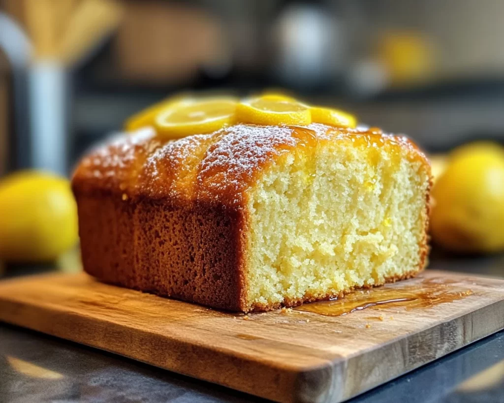 Spring Baking: Lemon Honey Pound Cake in 7 Steps