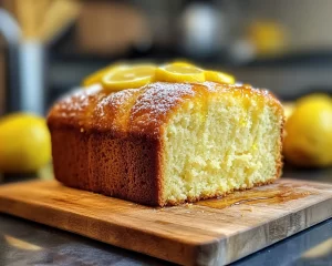 Spring Baking: Lemon Honey Pound Cake in 7 Steps