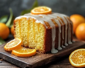Spring Baking: Orange Glazed Pound Cake in 5 Steps