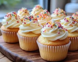 Spring Cupcakes: Coconut Cream Cupcakes in 7 Steps