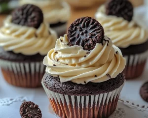 Spring Cupcakes: Cookies & Cream Cupcakes in 7 Steps