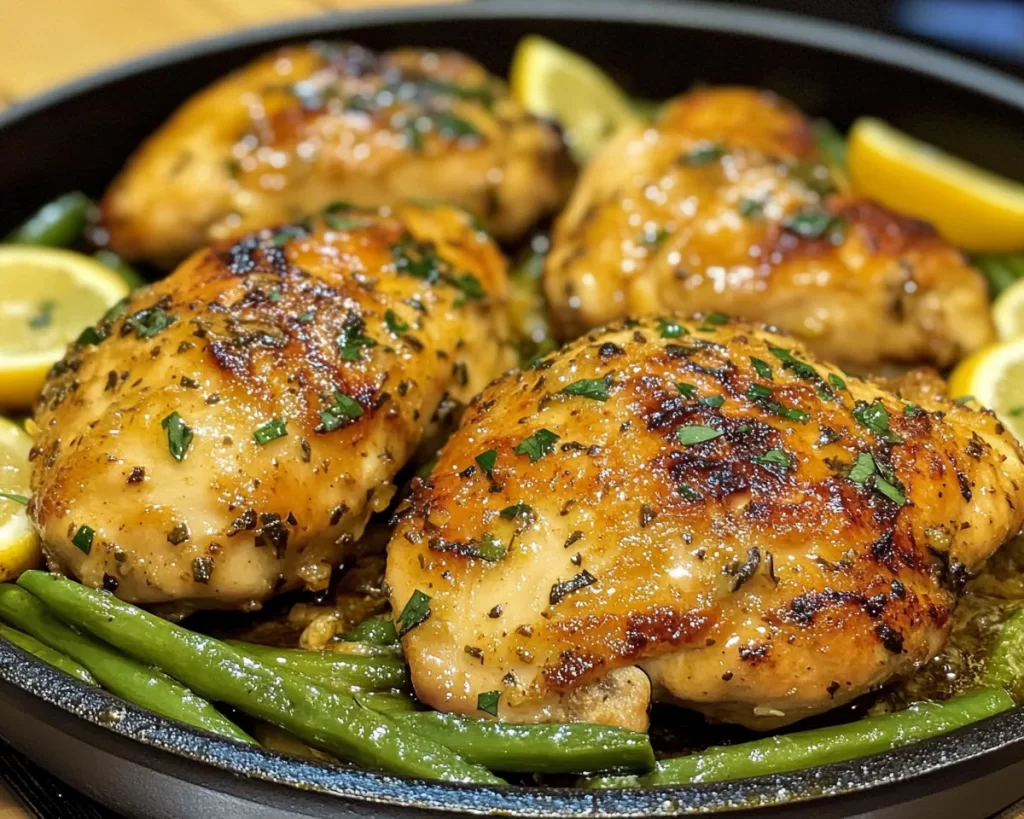 Easy Summer Dinners: One Pan Garlic Butter Chicken in 25 Minutes