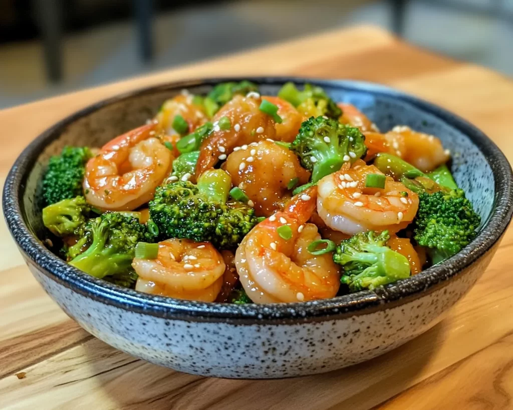 Healthy Easy Recipes: Shrimp and Broccoli Stir Fry in 15 Minutes