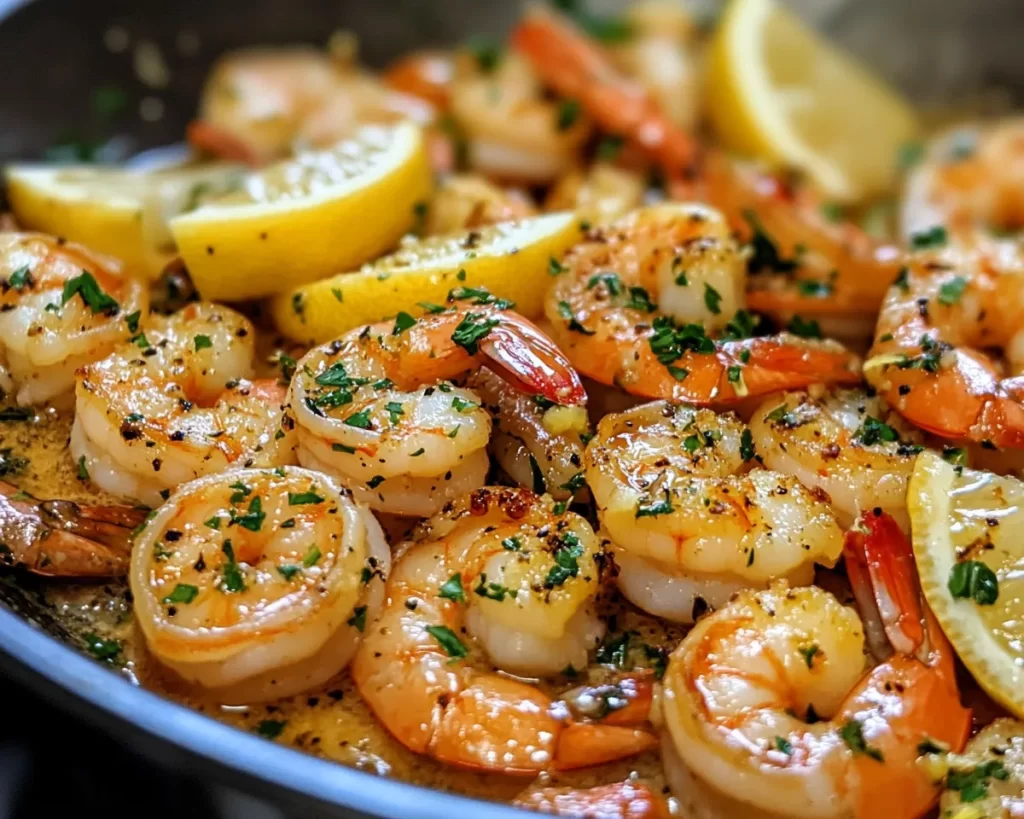 Spring Dinner Ideas: Lemon Garlic Butter Shrimp in 15 Minutes
