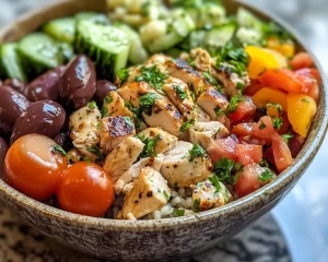 Summer Meals: Mediterranean Chicken Bowl (Fresh)