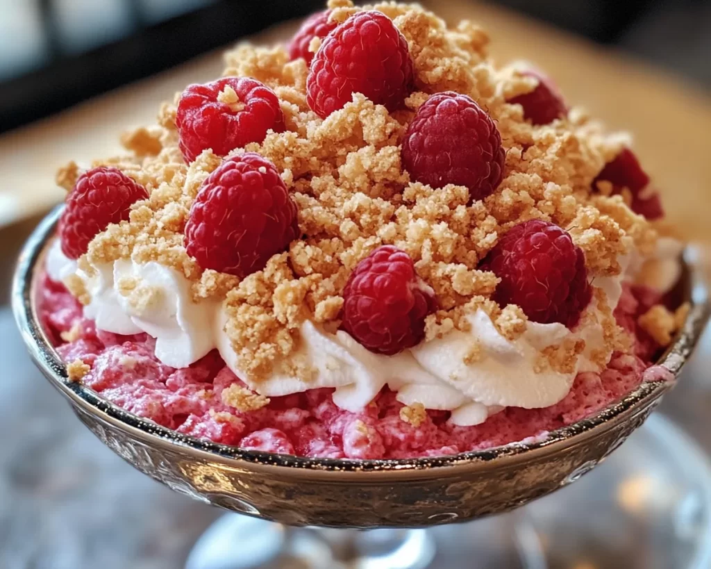 Spring Desserts: Raspberry Cream Cheese Crumble in 7 Steps