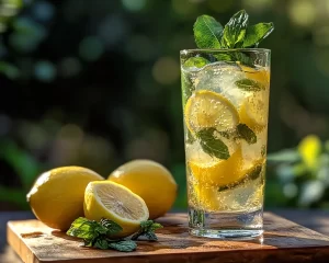 Soda Drinks Recipes: Lemon Soda Mocktail (Simple + Fresh)