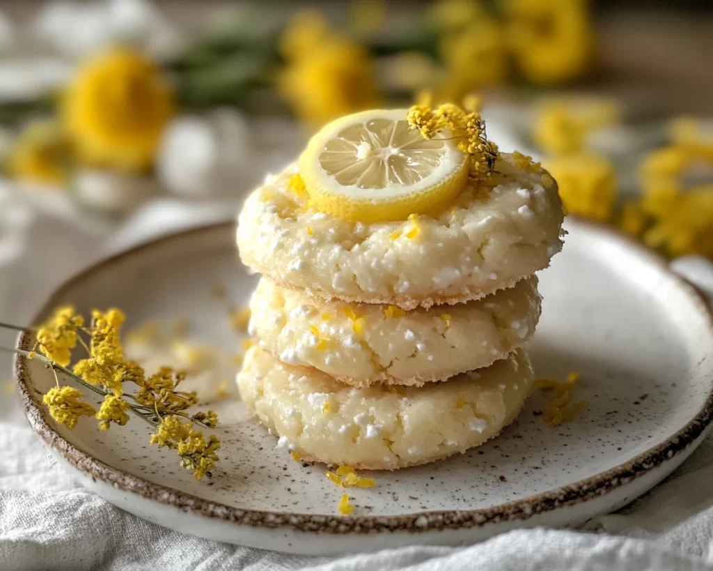 Spring Desserts: Lemon Ricotta Cookies in 5 Steps