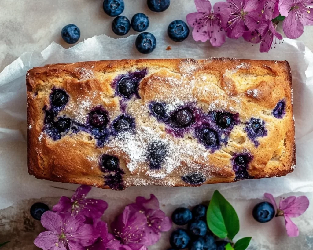 Spring Baking: Blueberry Yogurt Loaf in 5 Steps