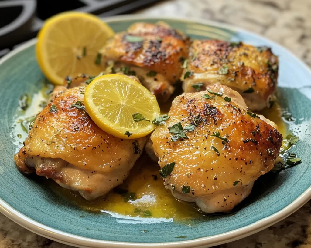 Spring Dinner: Herb Butter Roasted Chicken Thighs in 25 Minutes
