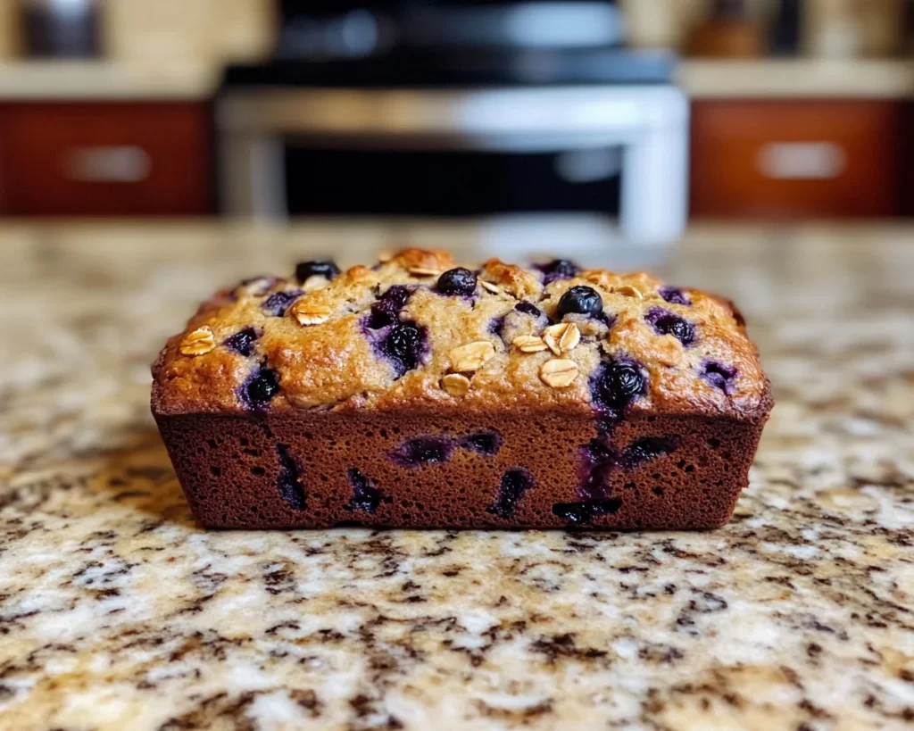 Spring Baking: Blueberry Oat Bread in 5 Steps