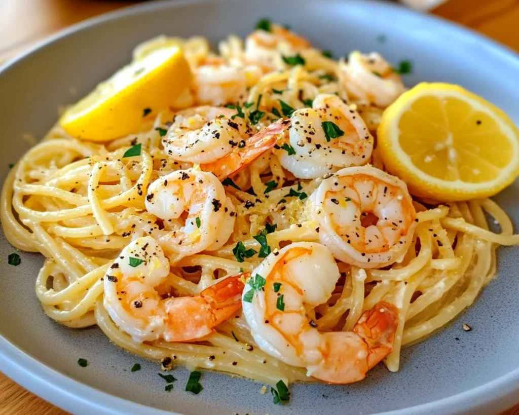 Spring Dinner Party: Creamy Lemon Seafood Pasta in 25 Minutes