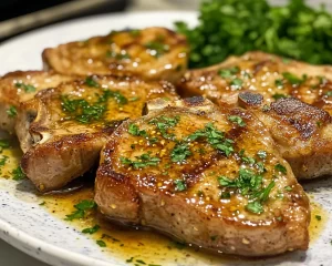 Spring Dinner Ideas: Honey Mustard Pork Chops in 20 Minutes