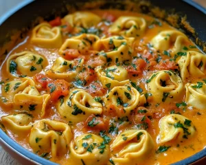 Easy Dinner Recipes for Family Comfort Foods: Creamy Tomato Basil Tortellini in 20 Minutes