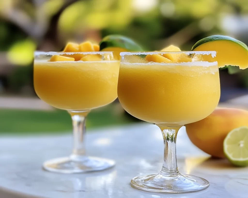 Summer Drinks: Frozen Mango Margarita in 10 Minutes