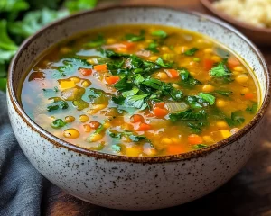 Spring Soup: Lentil Soup in 30 Minutes