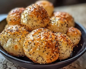 Healthy Munchies: Air Fryer Everything Bagel Bites in 15 Minutes