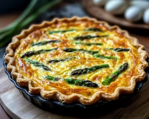 Easter Foods: Spring Quiche With Asparagus and Gruyere in 35 Minutes