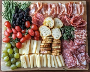 Spring Charcuterie Board Ideas with Mini Sandwich Bites in 5 Steps