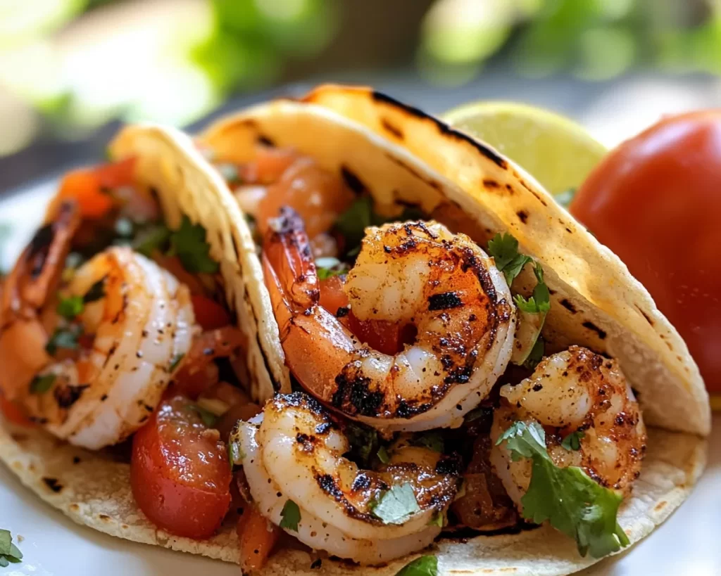 Summer Dinner Ideas: Grilled Shrimp Tacos in 15 Minutes