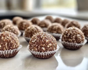 Healthy Munchies: Peanut Butter Energy Balls in 10 Minutes
