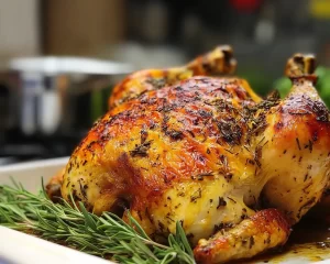 Spring Dinner Ideas: Herb Roasted Chicken in 25 Minutes