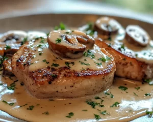 Easy Dinner Recipes for Family: Creamy Mushroom Pork Chops in 30 Minutes
