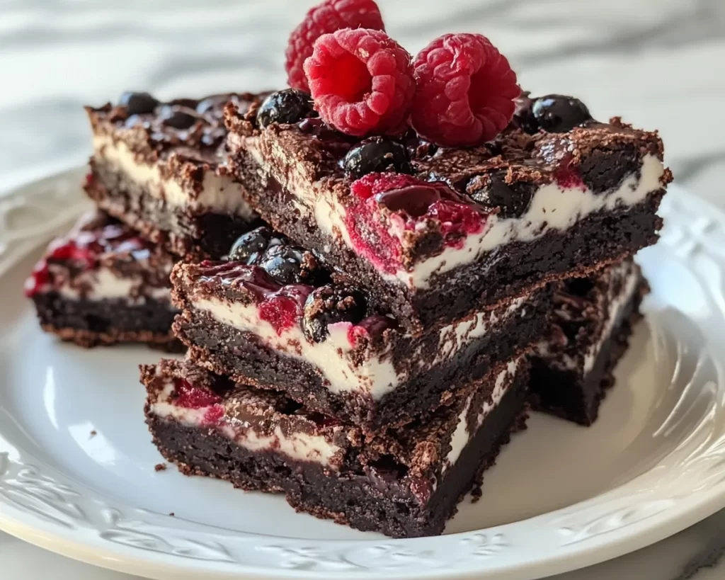 Black Forest Cookie: No Bake Black Forest Cookie Bars in 15 Minutes