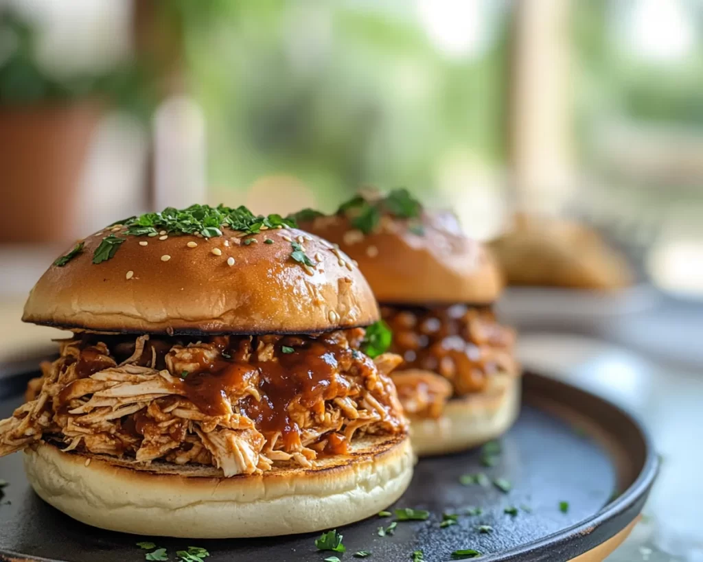 The Lazy Way to Make BBQ Pulled Chicken Sandwiches