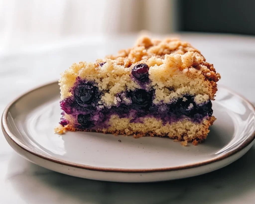 Spring Baking: Blueberry Crumb Cake in 7 Steps
