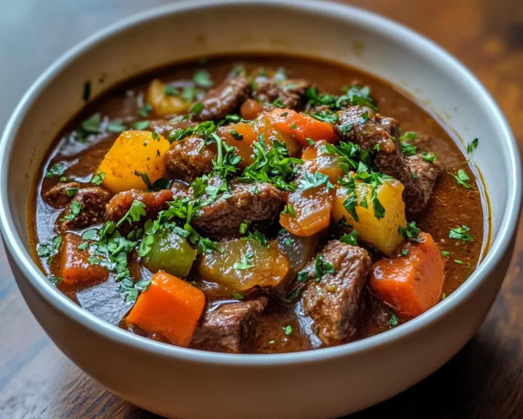 Easy Dinner Recipes for Family Comfort Foods: Slow Cooker Beef Stew in 20 Minutes Prep