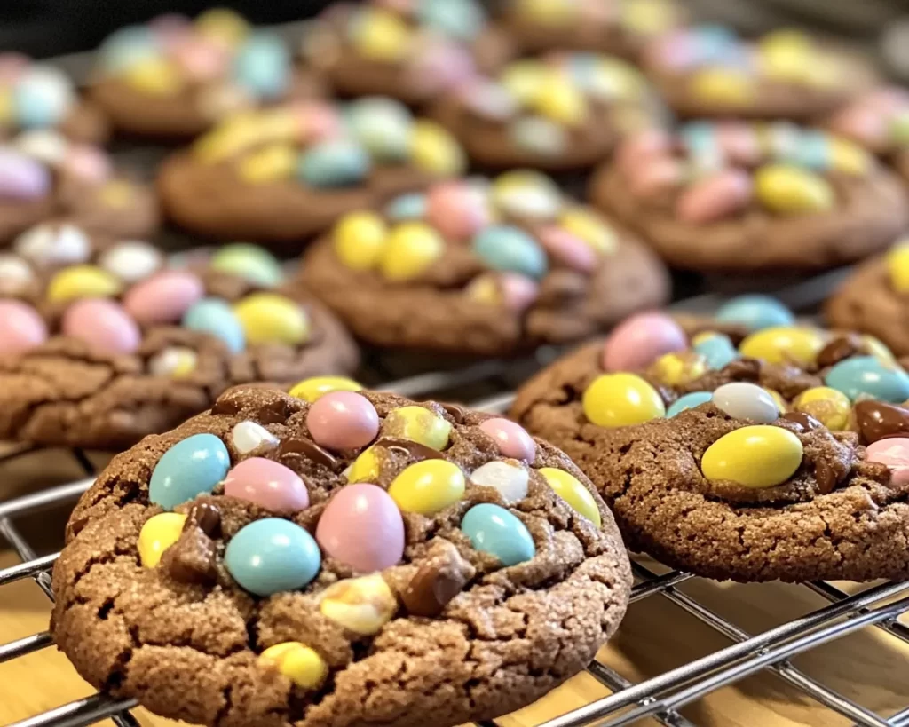Spring Cookies: Cadbury Egg Cookies