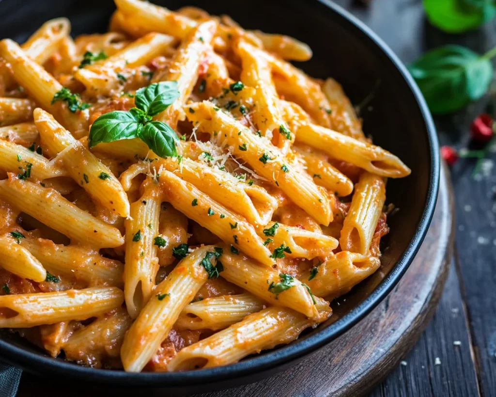 Easy Dinner Recipes for Family: One Pot Creamy Tomato Pasta in 20 Minutes