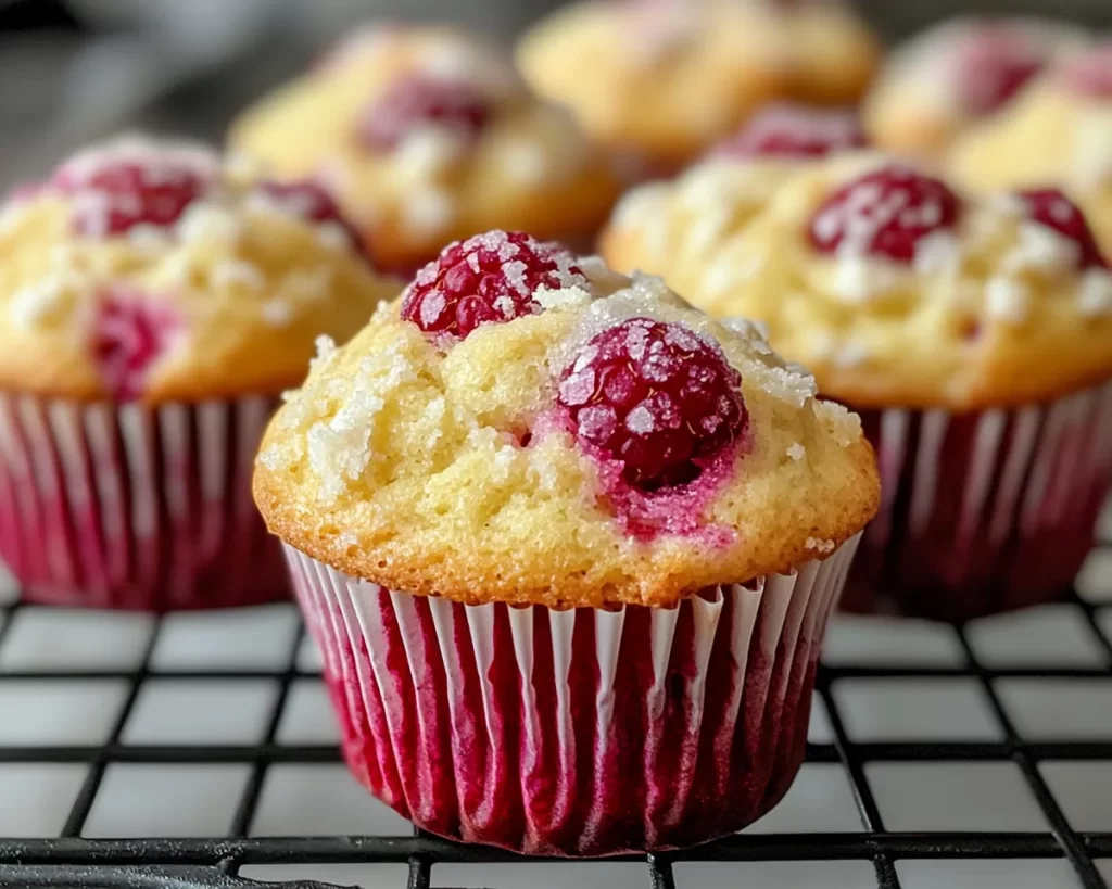Spring Baking: Raspberry Yogurt Muffins in 5 Steps