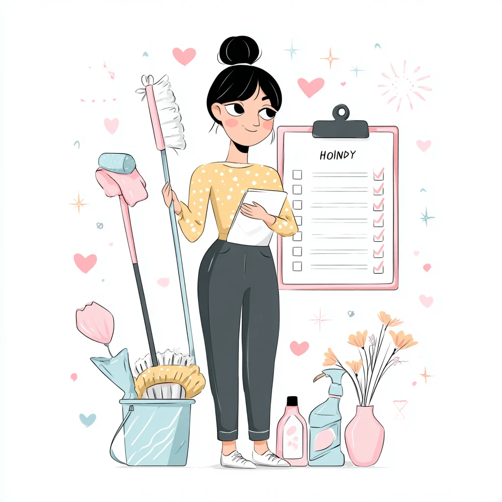 Frugal Women Spring Cleaning Schedule