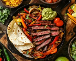 Summer Dinner Ideas: Grilled Steak Fajitas in 20 Minutes